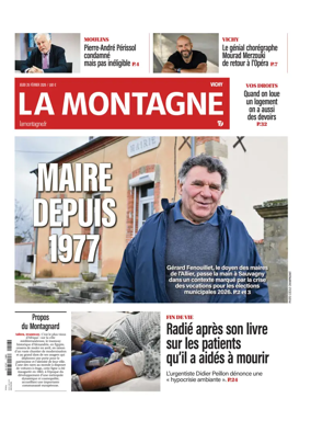 Cover of La Montagne (Vichy)