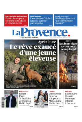 Cover of La Provence Alpes-de-Haute-Provence