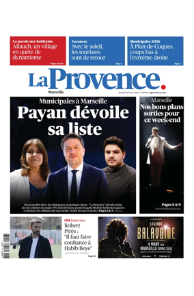 Cover of La Provence Marseille