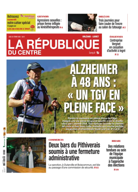 Cover of La Republique du Centre (Orleans - Loiret))