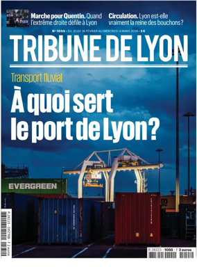 Cover of La Tribune de Lyon