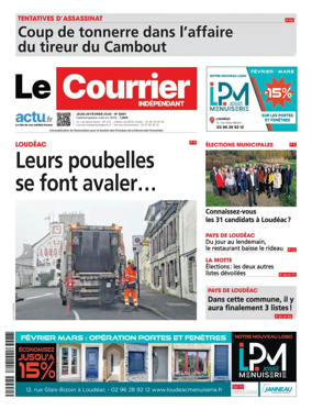 Cover of Le Courrier Independant