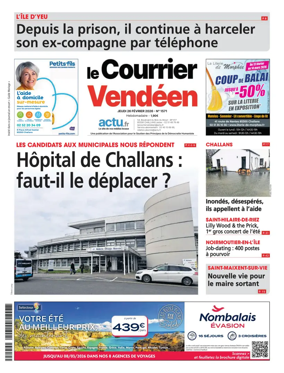 Cover of Le Courrier Vendeen
