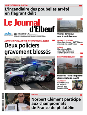 Cover of Le Journal d'Elbeuf