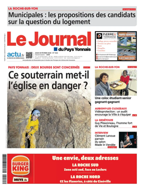Cover of Le Journal du Pays Yonnais