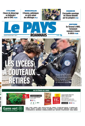 Cover of Le Pays Roannais (Roanne)