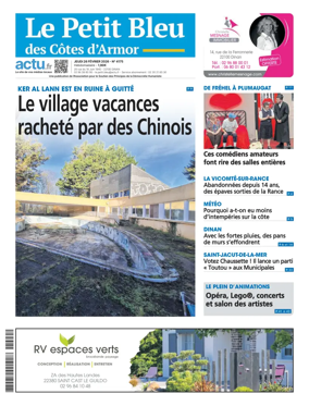 Cover of Le Petit Bleu