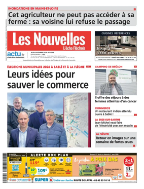Cover of Les Nouvelles - L'Echo Flechois (FL)