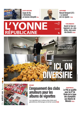 Cover of L'Yonne Republicaine