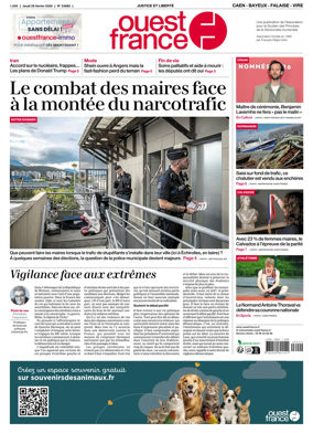 Cover of Ouest France (Caen - Bayeux - Falaise - Vire)