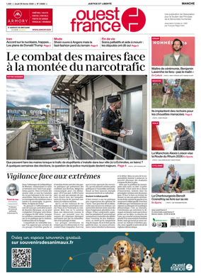 Cover of Ouest France (Manche)