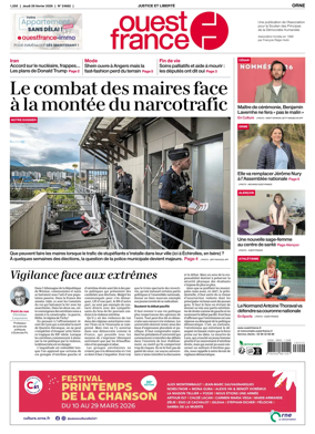 Cover of Ouest France (Orne)