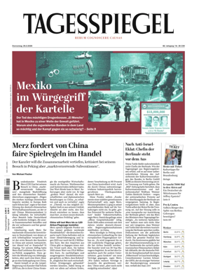 Cover of Der Tagesspiegel