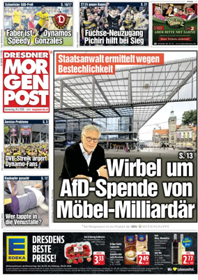 Cover of Dresdner Morgenpost
