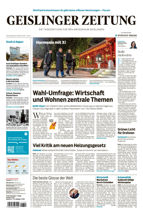 Cover of Geislinger Zeitung
