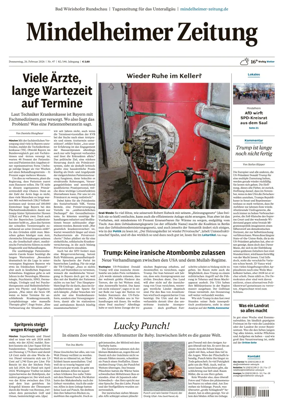 Cover of Mindelheimer Zeitung
