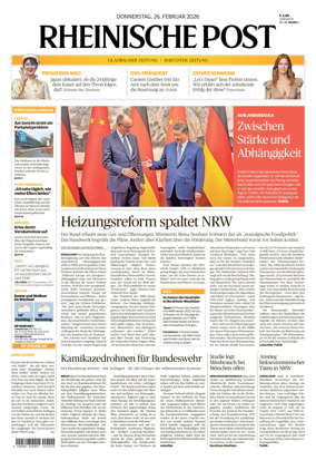 Cover of Rheinische Post - Monchengladbach and Korschenbroich