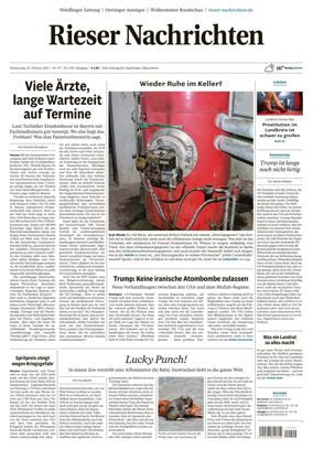Cover of Rieser Nachrichten