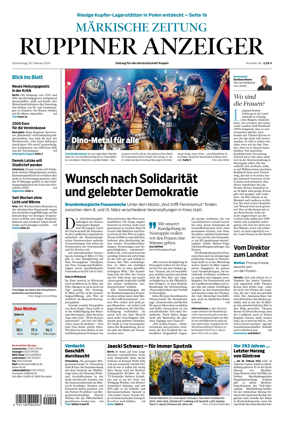 Cover of Ruppiner Anzeiger