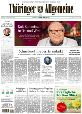 Cover of Thuringer Allgemeine (Gotha)