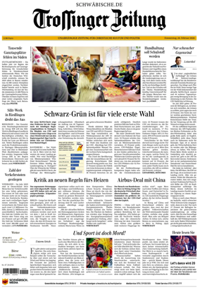 Cover of Trossinger Zeitung