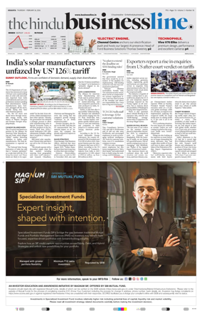 Cover of BusinessLine (Kolkata)