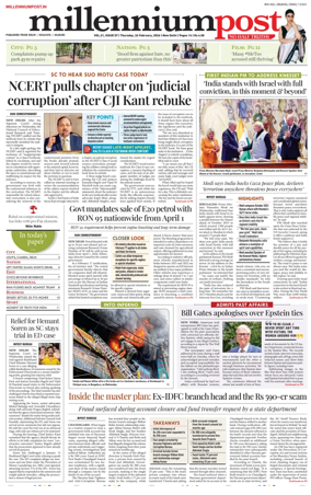 Cover of Millennium Post