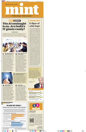 Cover of Mint Kolkata