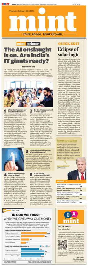 Cover of Mint Mumbai