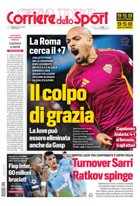 Cover of Corriere dello Sport (Roma)