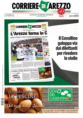 Cover of Corriere di Arezzo