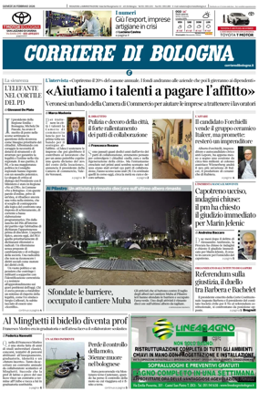Cover of Corriere di Bologna
