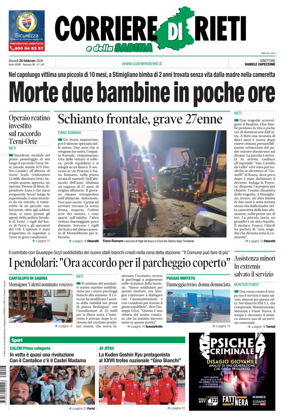 Cover of Corriere di Rieti