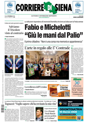 Cover of Corriere di Siena