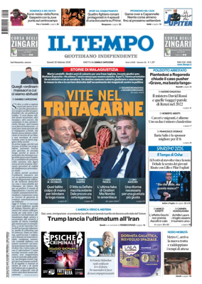 Cover of Il Tempo (Nazionale)