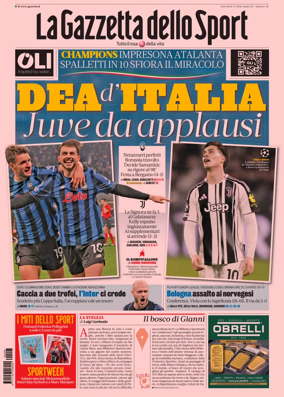 Cover of La Gazzetta dello Sport
