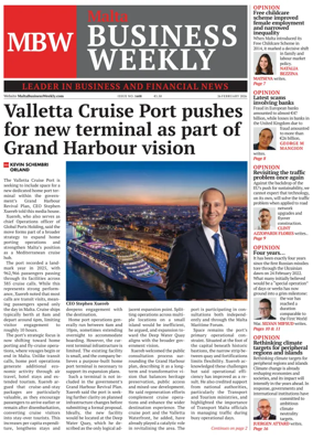 Cover of The Malta Business Weekly