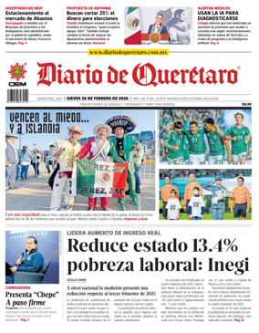 Cover of Diario de Queretaro
