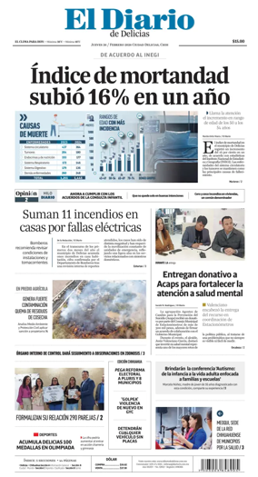 Cover of El Diario de Delicias