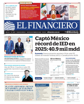 Cover of El Financiero