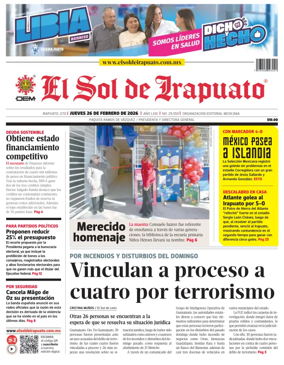Cover of El Sol de Irapuato