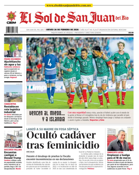 Cover of El Sol de San Juan del Rio