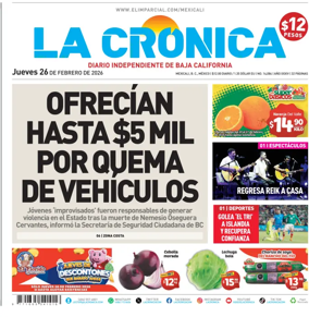 Cover of La Cronica