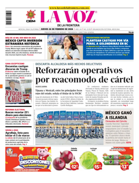 Cover of La Voz de la Frontera