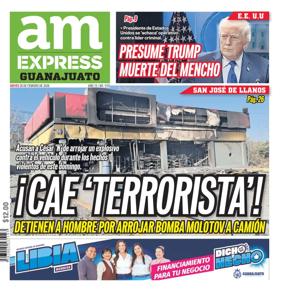 Cover of Periodico AM Express (Guanajuato)