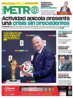 Cover of Publimetro Merida