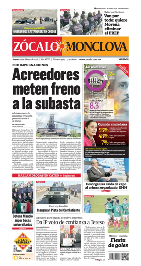 Cover of Zocalo Monclova