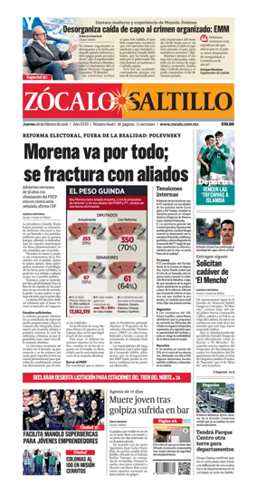 Cover of Zocalo Saltillo