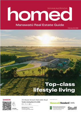 Cover of Homed Manawatu Standard