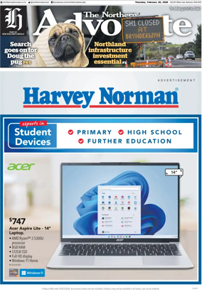 Cover of The Northern Advocate